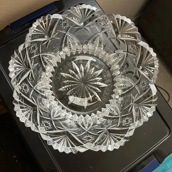 Cristal D'Arques-Durand Vincennes 9" Round Bowl - Picture 3 of 7